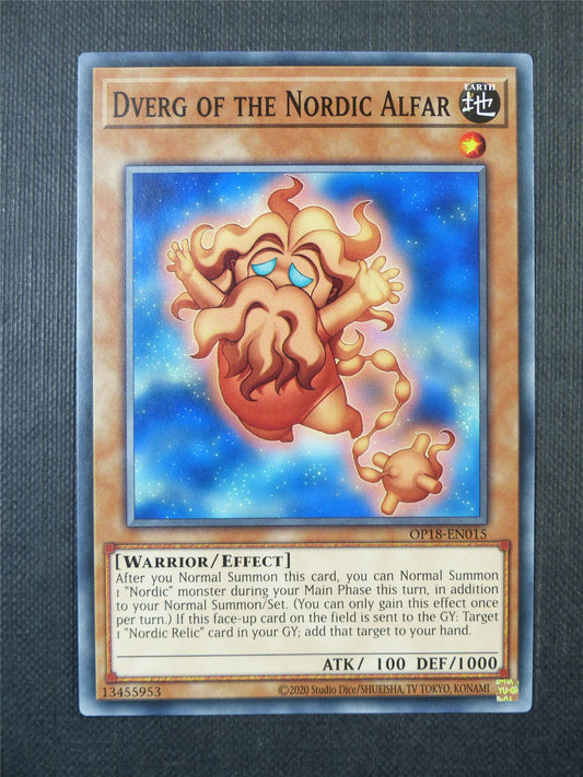 Dverg of the Nordic Alfar OP18 - Yugioh Card #9R5