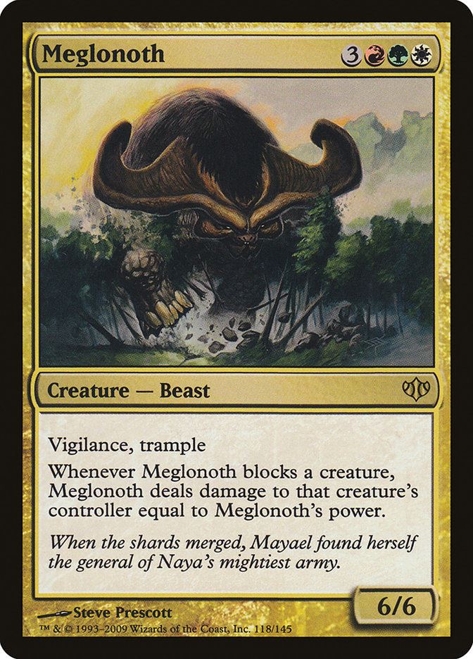 Mtg: CON : Meglonoth -  - NM