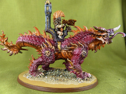 Magmadroth - Fyreslayers - Painted - Warhammer AoS 40k #1FY