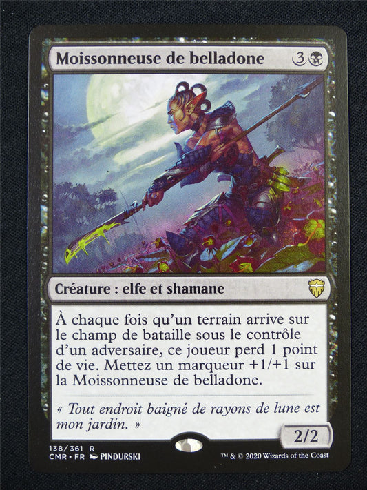 Nightshade Harvester French - CMR - Mtg Card #31R