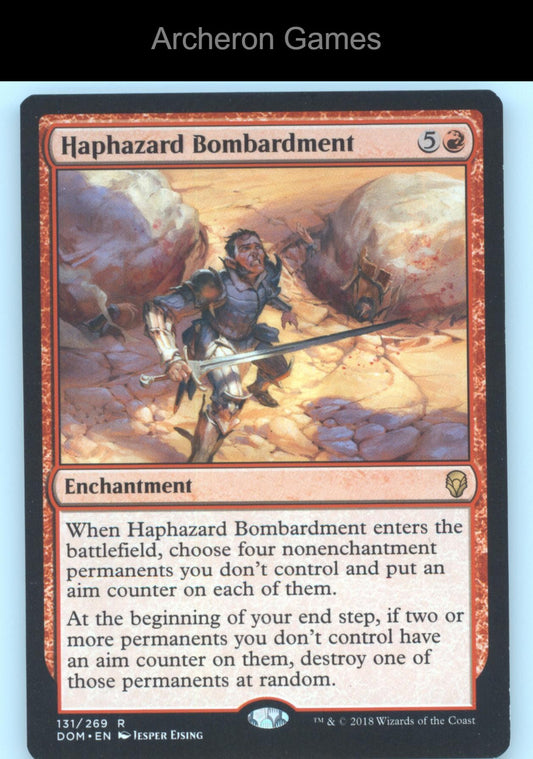 Haphazard Bombardment 131 R MTG Card Dominaria
