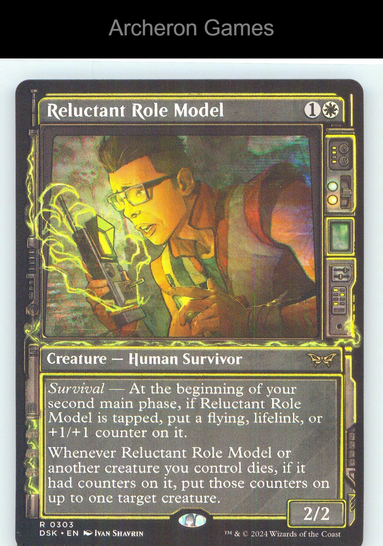 Reluctant Role Model (Showcase) DSK 303 R MTG Card NM/EX+