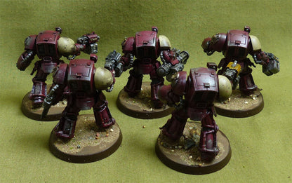 Terminator Squad painted - Space Marines - Warhammer 40K #1BC