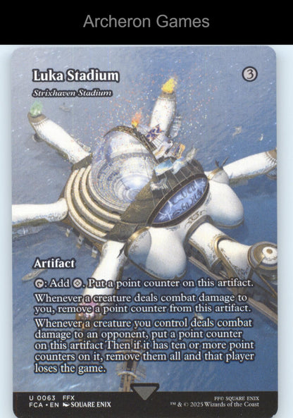 Luka Stadium - Strixhaven (Showcase) 63 MTG Card FINAL FANTASY: Through the Ages