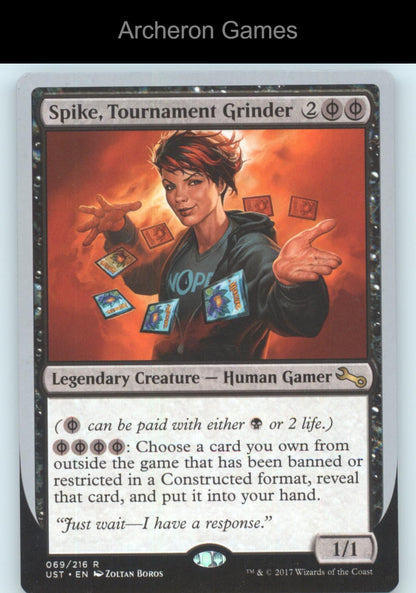 Spike, Tournament Grinder 69 R MTG Card Unstable