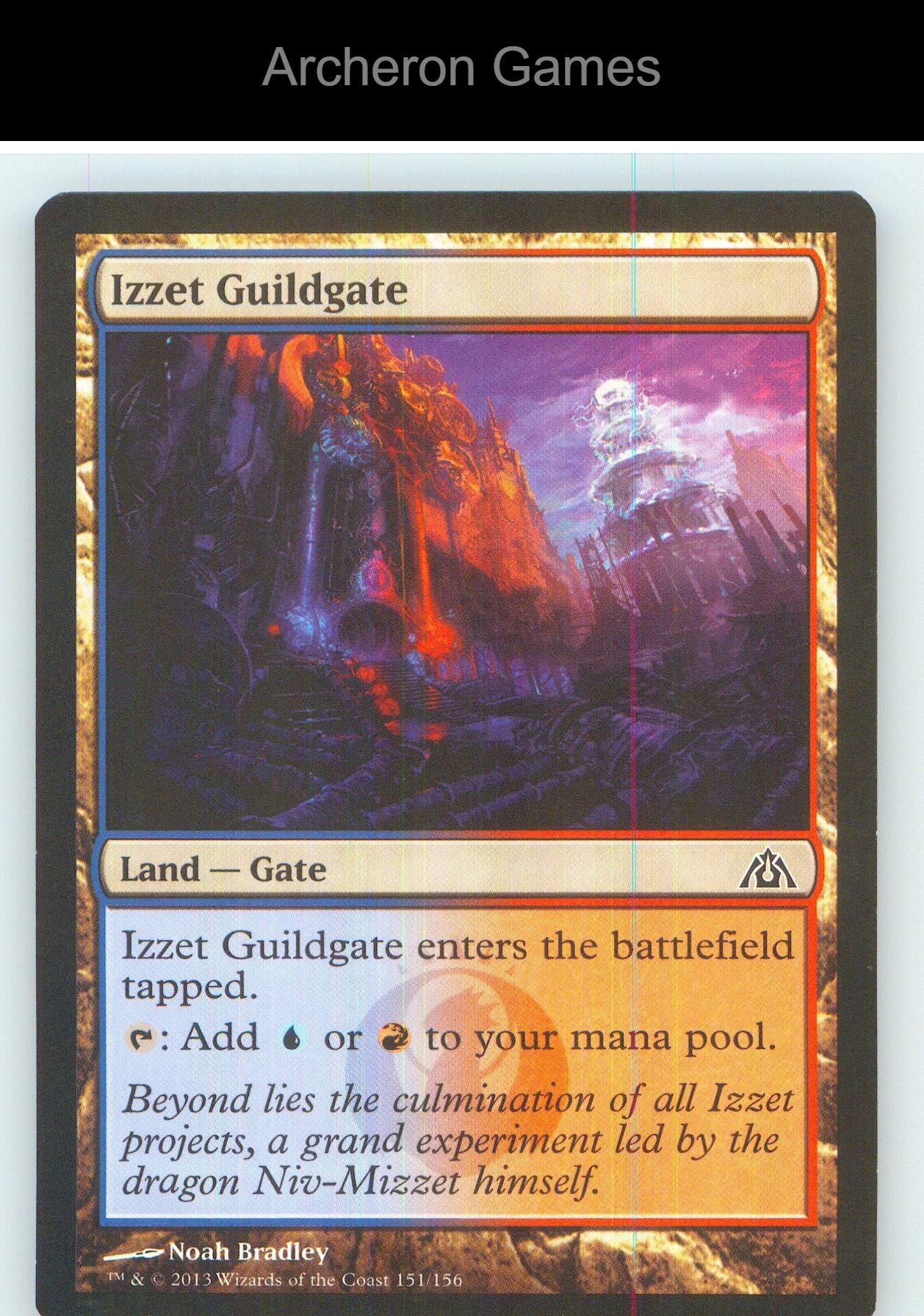 Izzet Guildgate DGM 151 C MTG Card NM/EX+