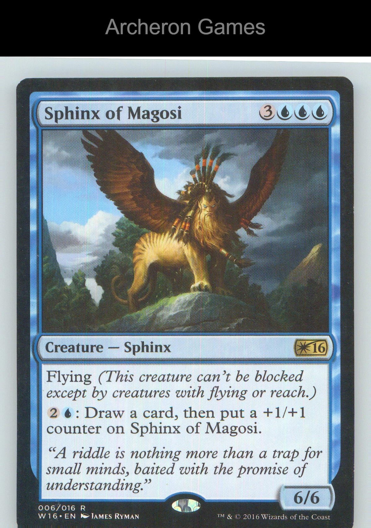 Sphinx of Magosi W16 6 R MTG Card NM/EX+