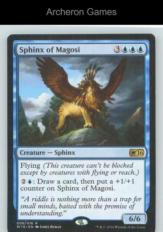 Sphinx of Magosi W16 6 R MTG Card NM/EX+
