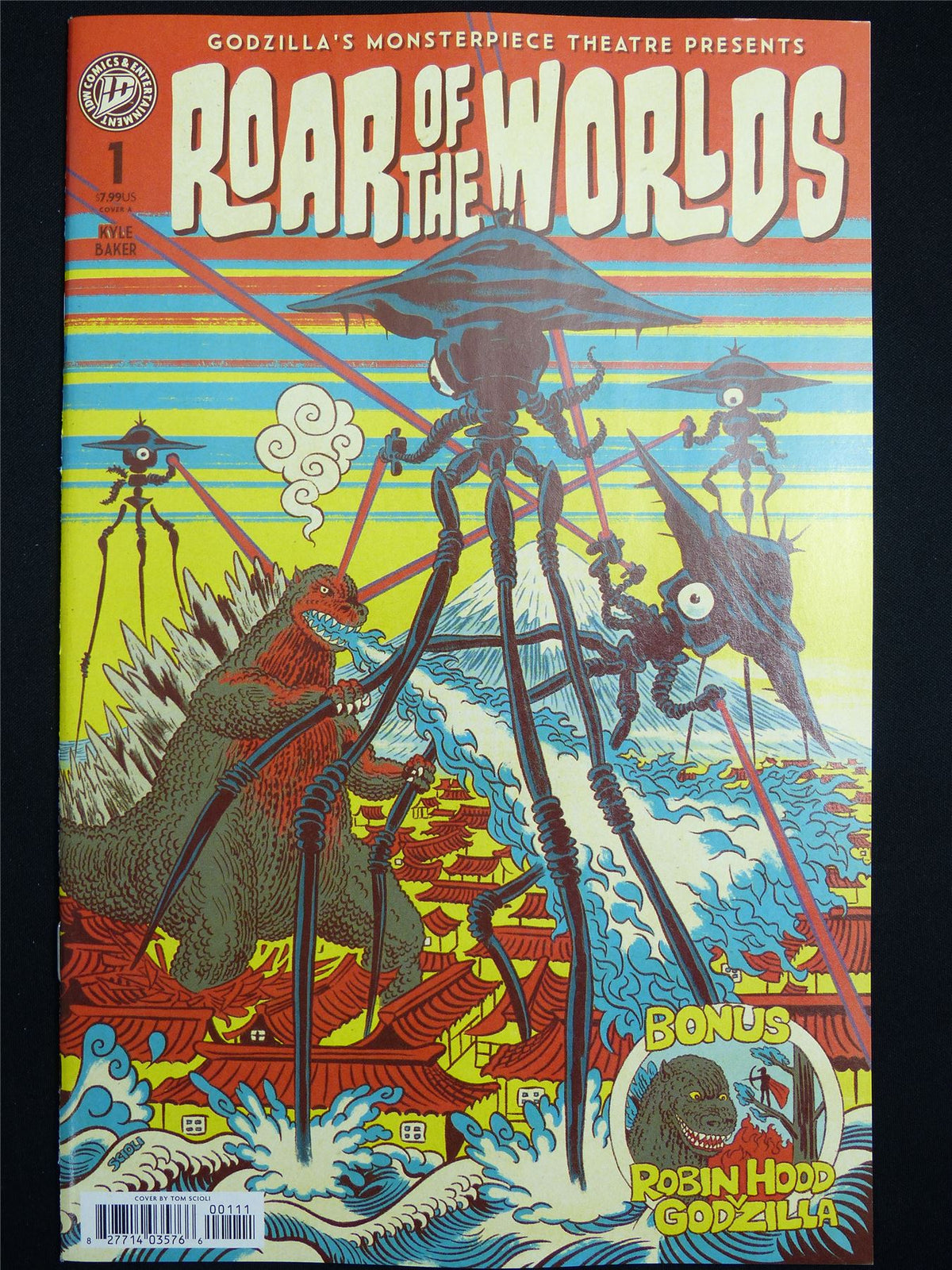 GODZILLA Masterpiece Presents: Roar of the Worlds #1 Cvr A - Aug 2026 ID Comic #34L