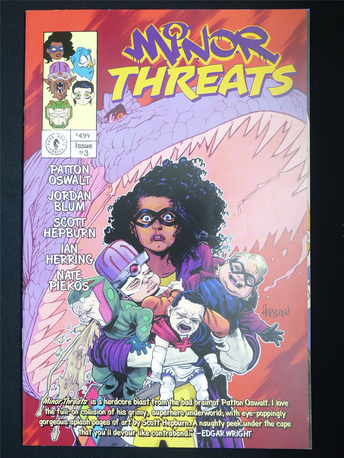 MINOR Threats #3 - Dark Horse Comic #6KA