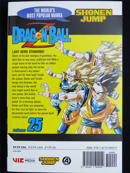 Dragon Ball Z volume 25 - Viz Manga #46M