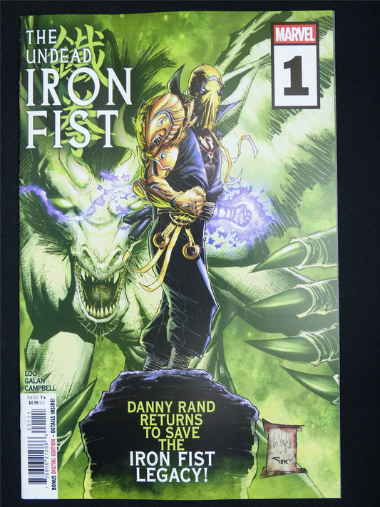 The Undead IRON Man #1 - Nov 2025 Marvel Comic #4G5