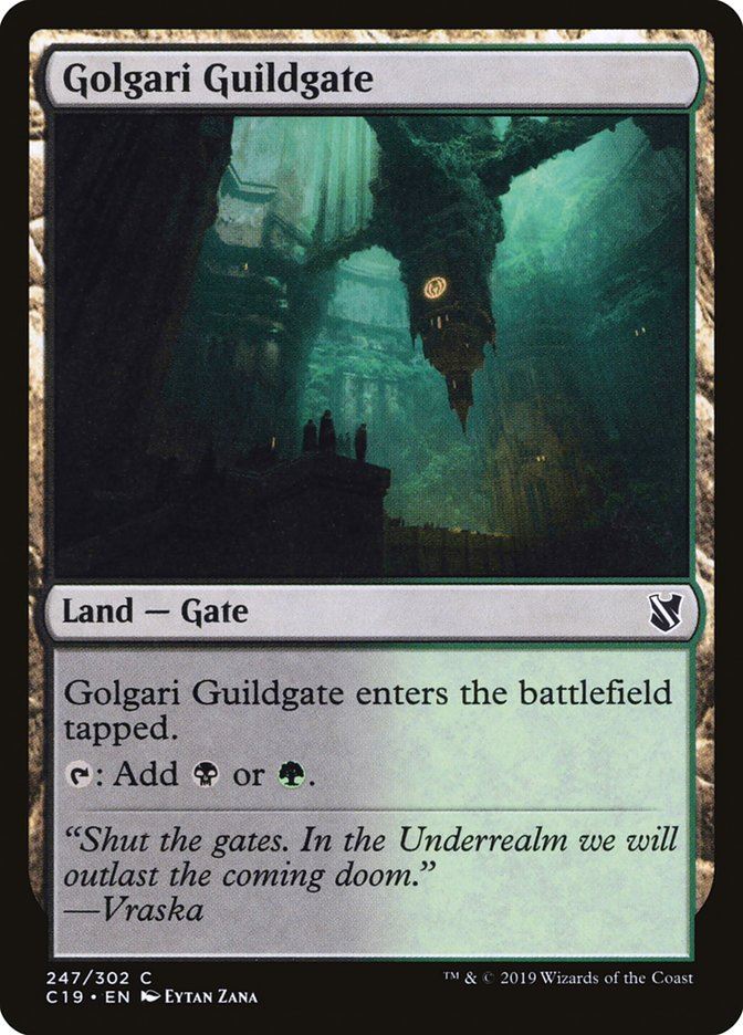 Golgari Guildgate - Commander 2019 c19