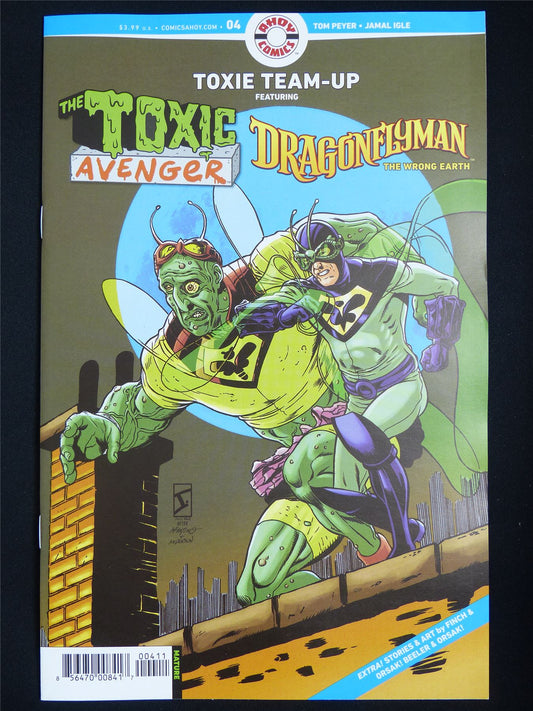 TOXIE Team-Up: The Toxic Avenger / Dragonflyman #4 - Oct 2025 Ahoy Comic #4V7