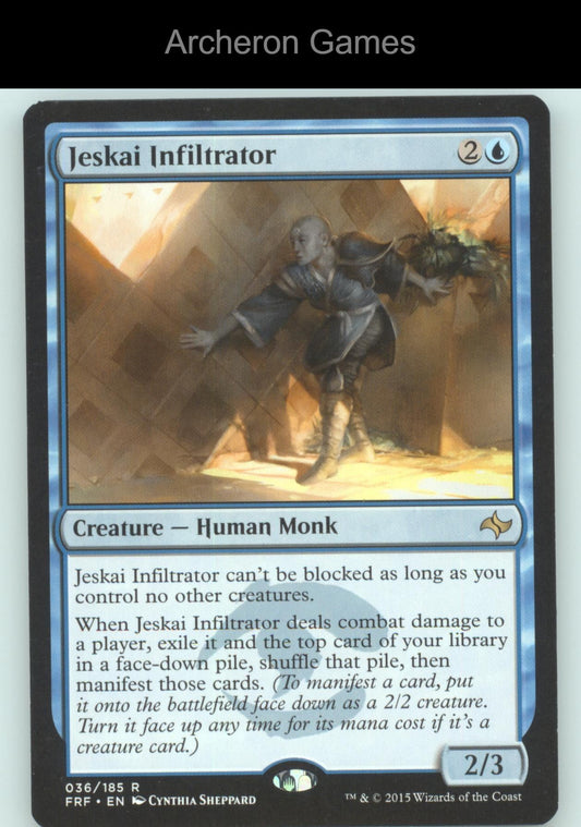 Jeskai Infiltrator 36 P MTG Card Ugin's Fate Promos