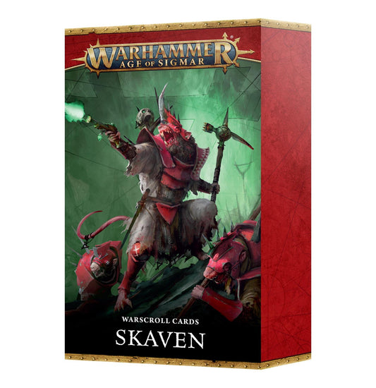 Warscroll Cards - Skaven - Warhammer Age of Sigmar - Available From 21/09/24