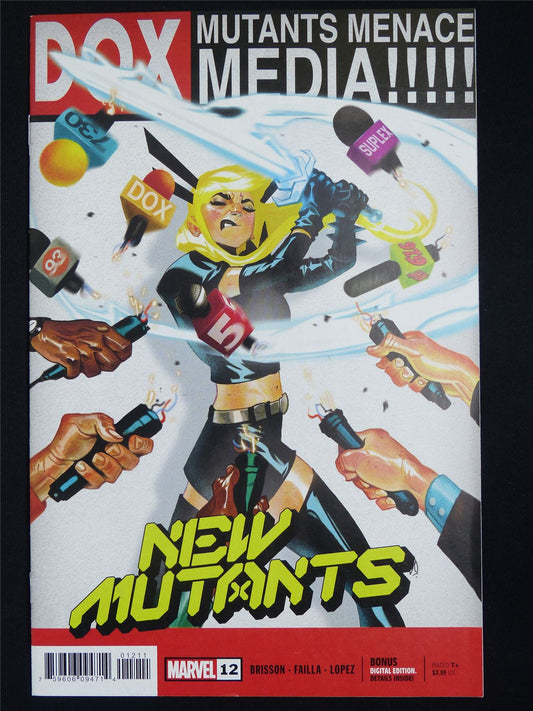 NEW Mutants #12 - Marvel Comic #2EP
