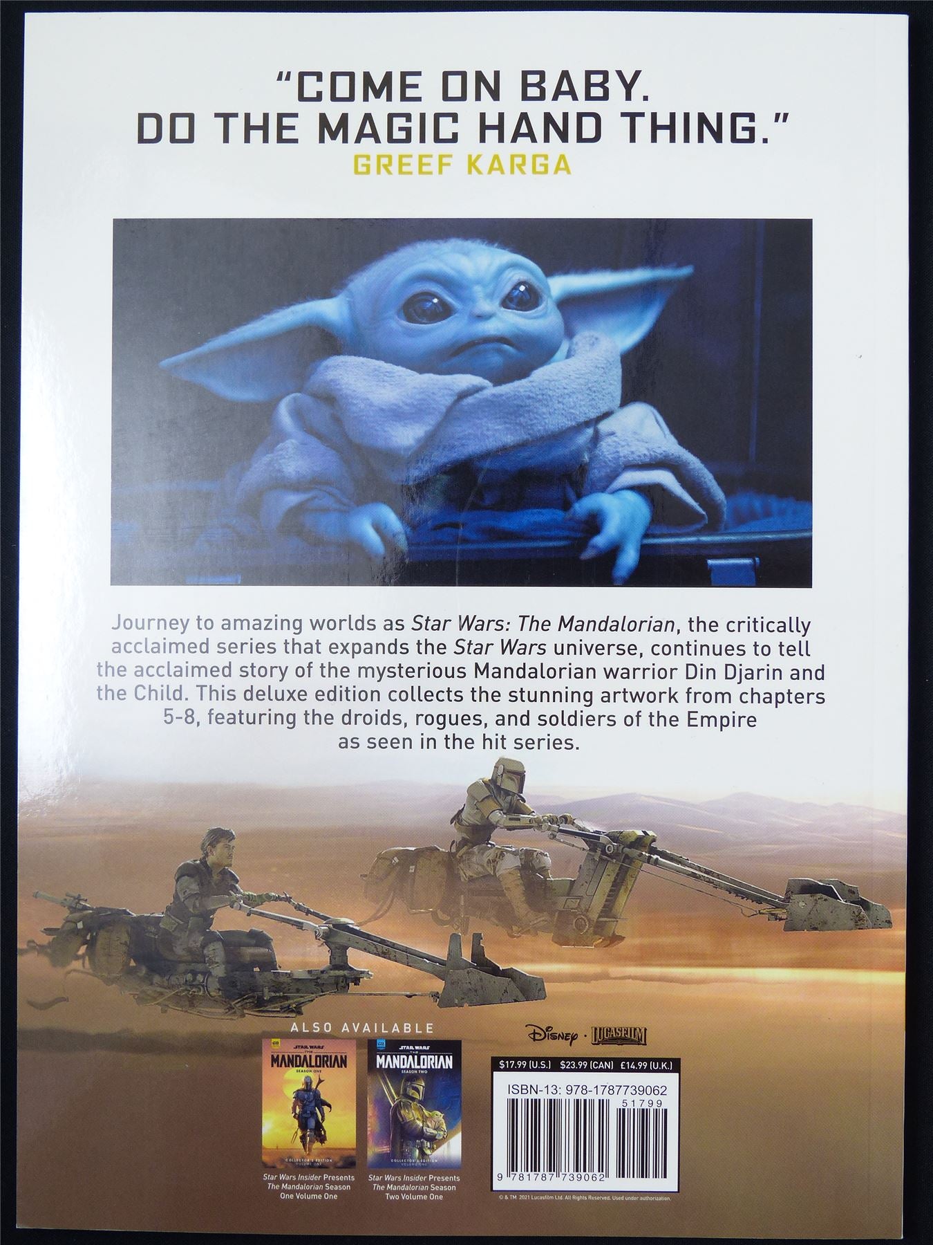 Star Wars insider: Mandalorian season one Gift Book - Titan Softback #5B