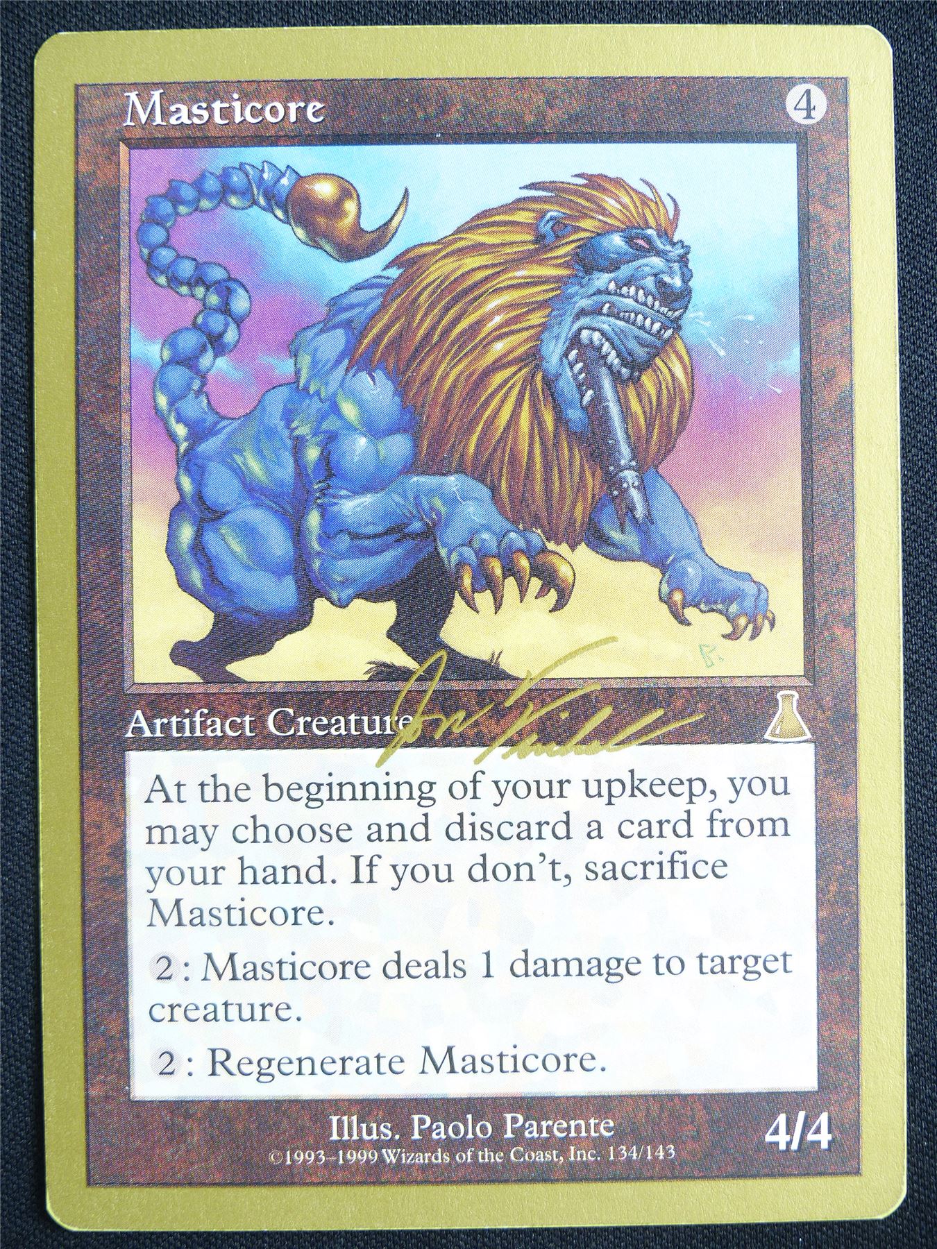 Masticore Gold Border - UDS - Mtg Card #23Z