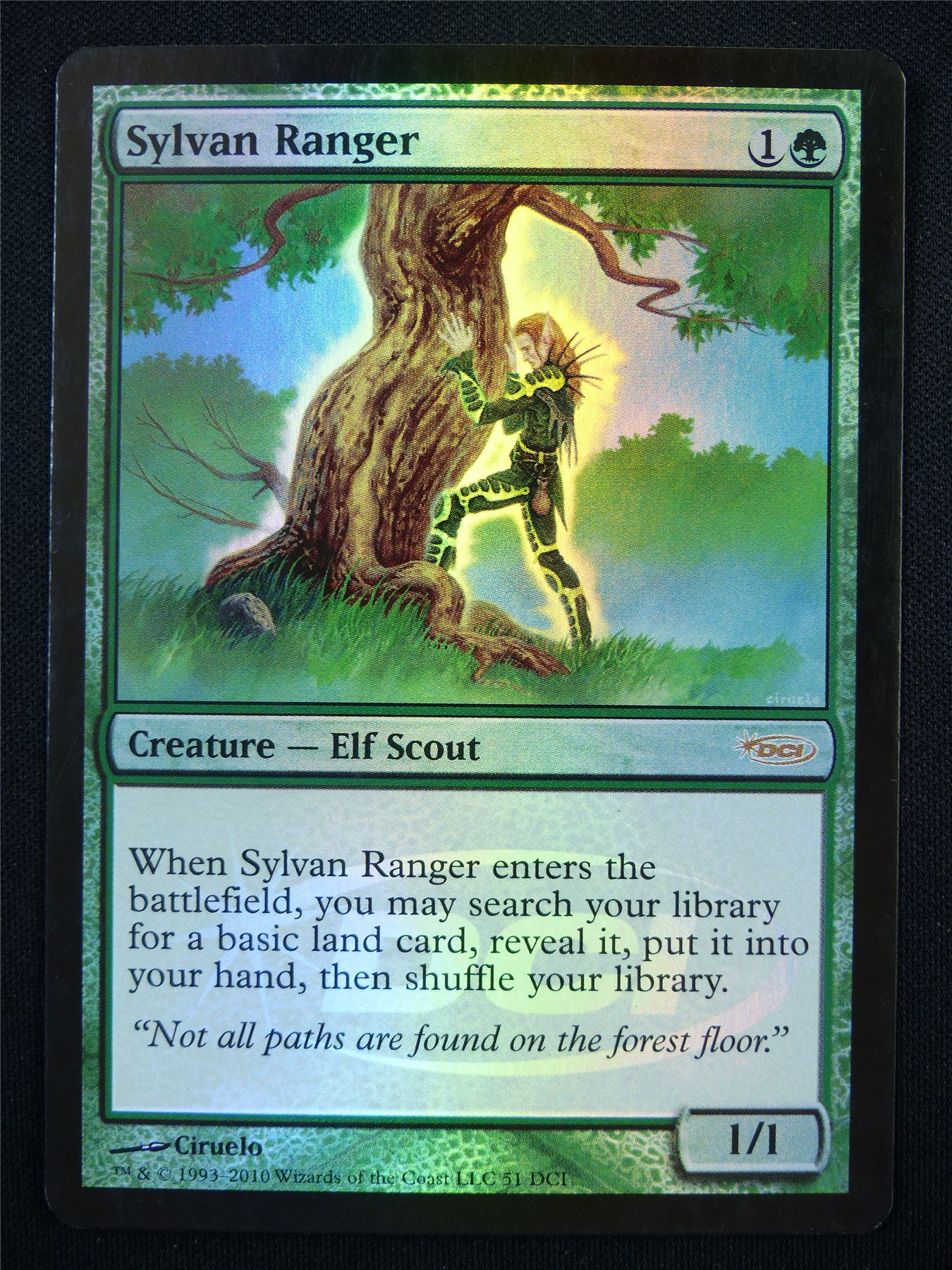 Sylvan Ranger Promo Foil - DCI - Mtg Card #277