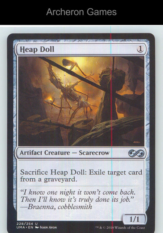 Heap Doll UMA 228 UC MTG Card NM/EX+