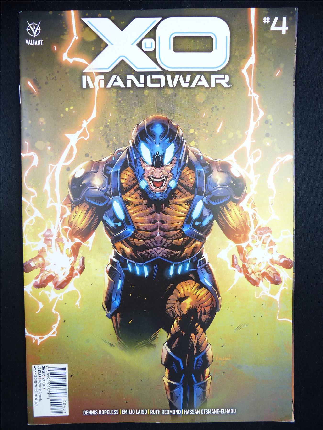 X-O Manowar #4 Cover C - Valiant Comic #2T0