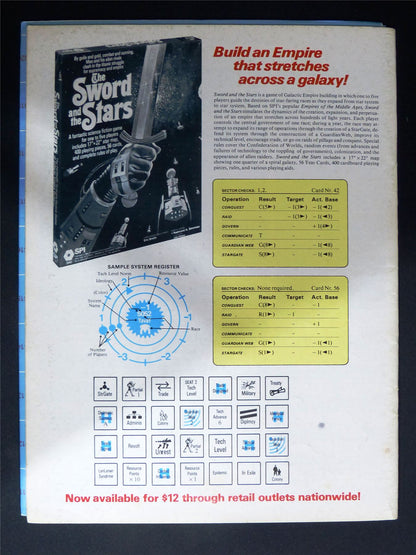 Fighting Sail: Sea Combat - Strategy & Tactics Game booklet #2VD