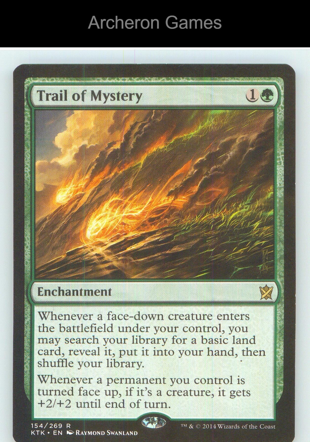 Trail of Mystery KTK 154 R MTG Card NM/EX+