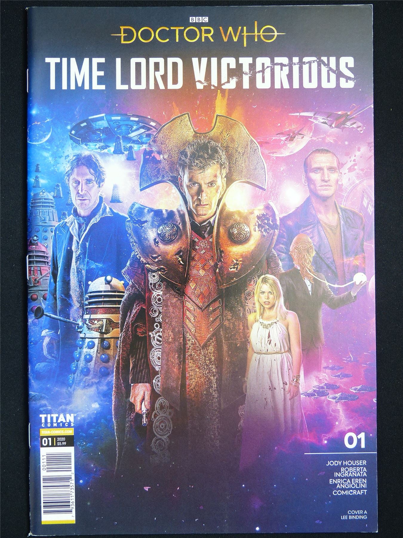 DOCTOR Who: Time Lord Victorious #1 Photo Cvr - Titan Comic #NE