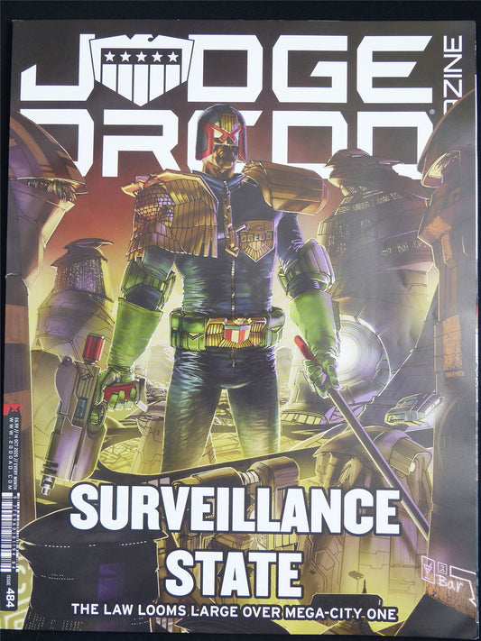 Judge Dredd Megazine #484 - 2000AD Comic Magazine #5LK