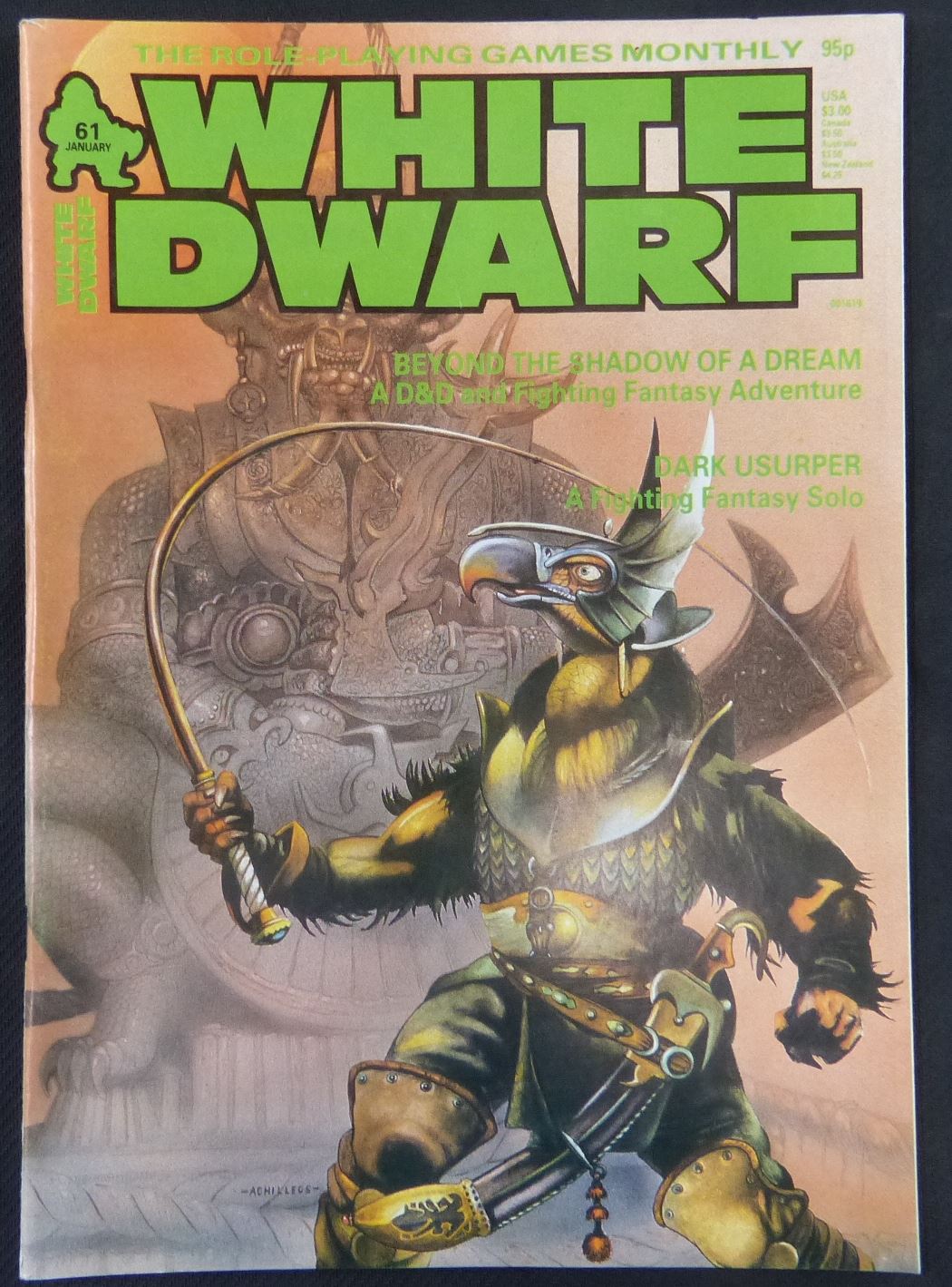 White Dwarf Magazine #61 - Magazine #2MV