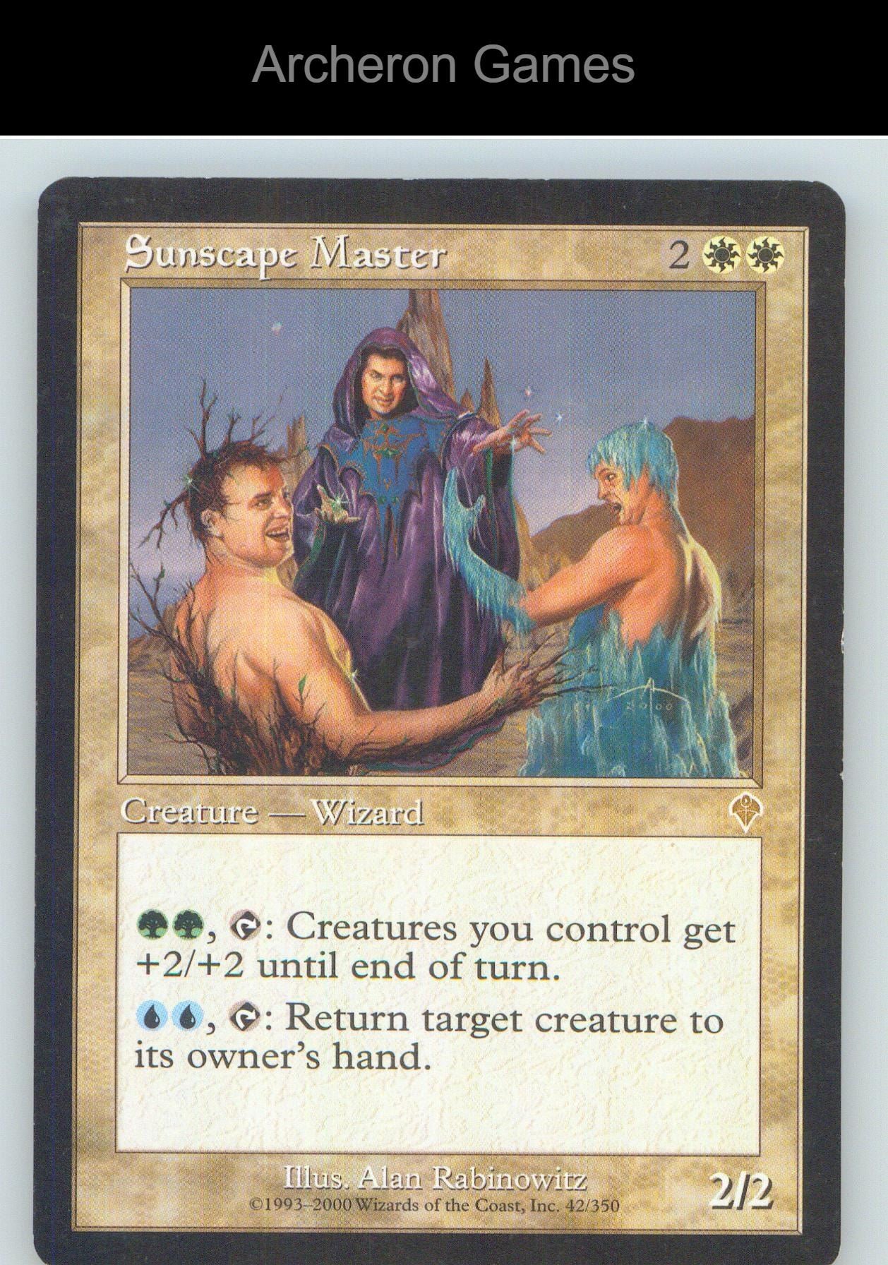 Sunscape Master INV 42 R MTG Card NM/EX+