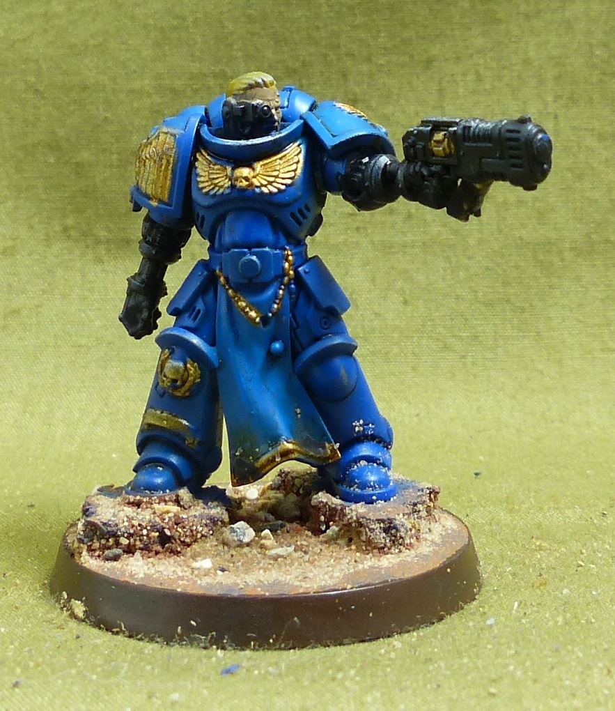 Captain Conversion painted - Space Marines - Warhammer 40K #6UN