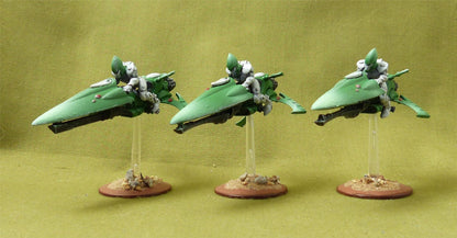 Windriders painted - Aeldari - Warhammer 40K #RK