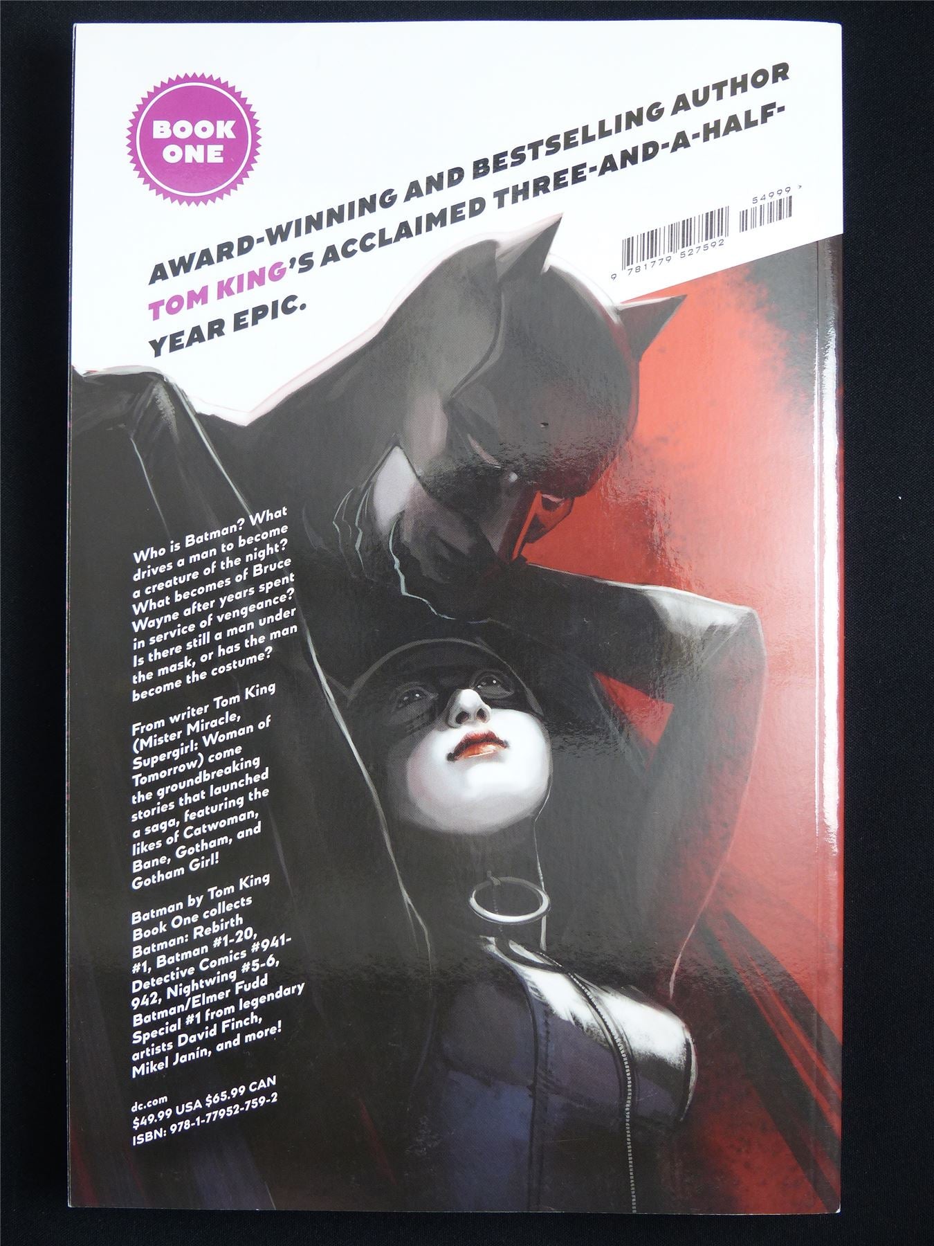 Batman Book One by Tom King - DC Graphic Softback #2PF