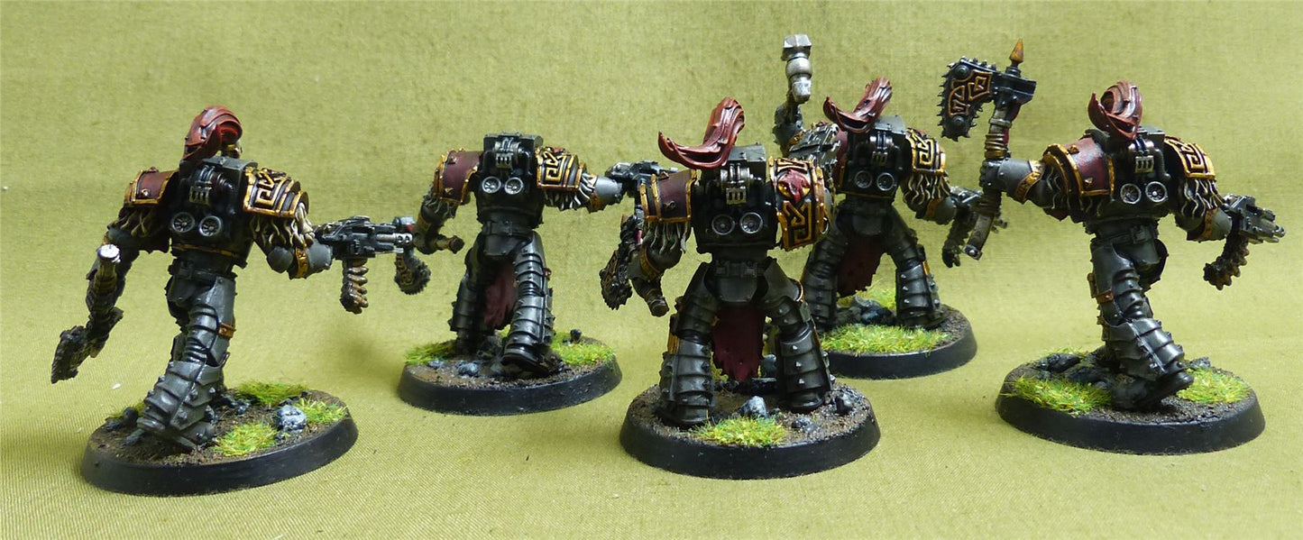 Forge World Varagyr Terminators painted - Space Wolves - Warhammer Horus Heresy #4XD