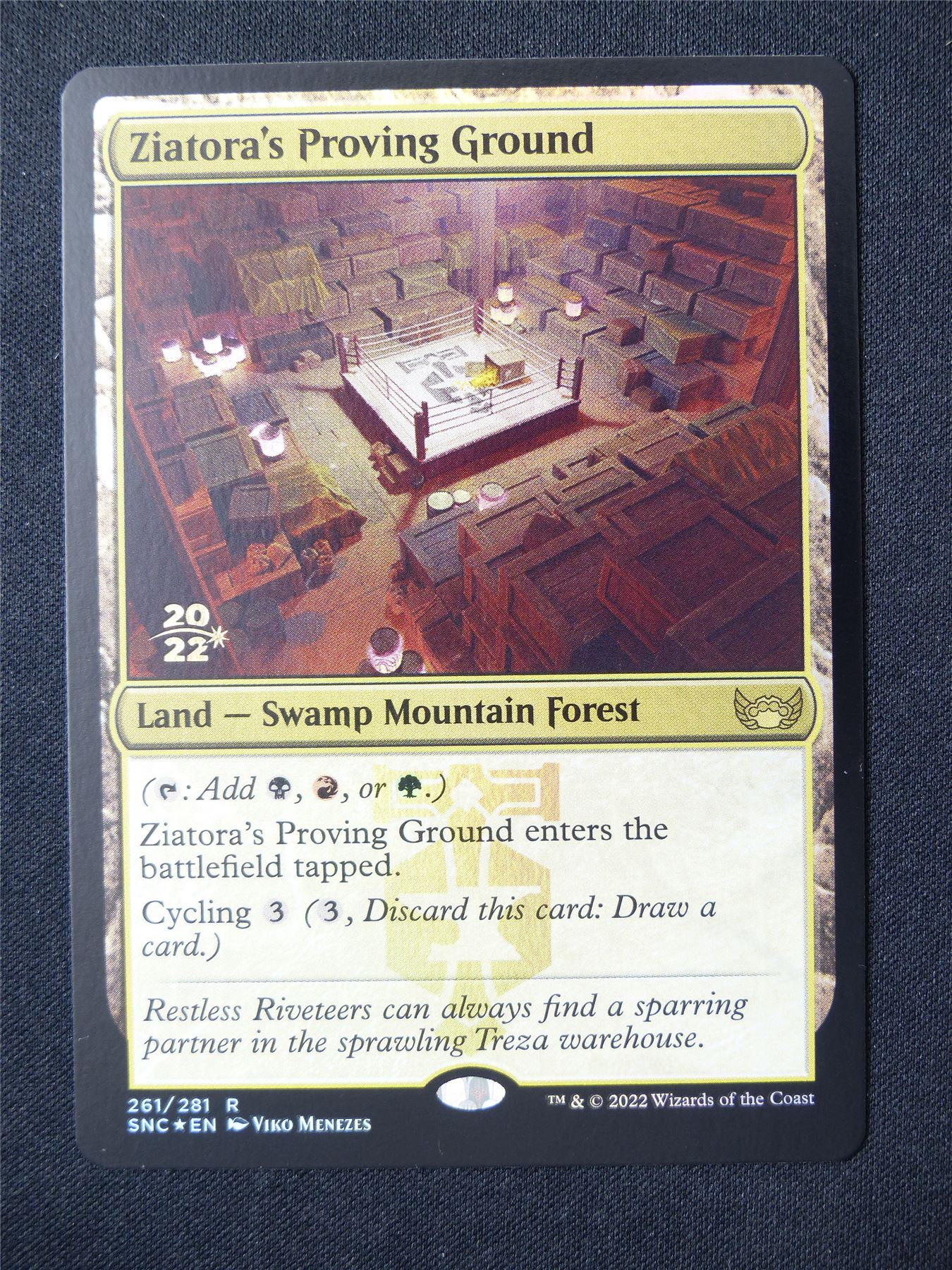 Ziatora's Proving Ground Pre-Release Promo Foil - SNC - Mtg Card #5GM