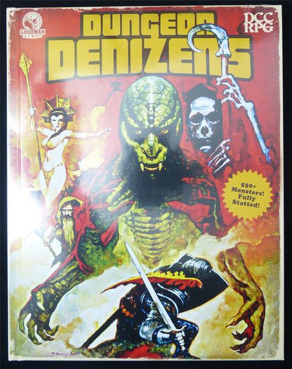 Dungeon Denizens Roleplay Book - Goodman Games DCC RPG Hardback #8PF