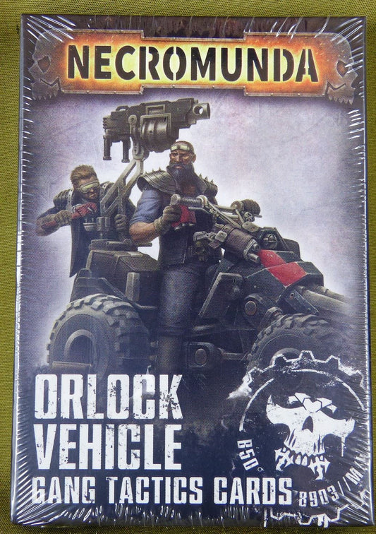 Orlock Vehicle Gang tactics Cards - Necromunda - Warhammer AoS 40k #1K2