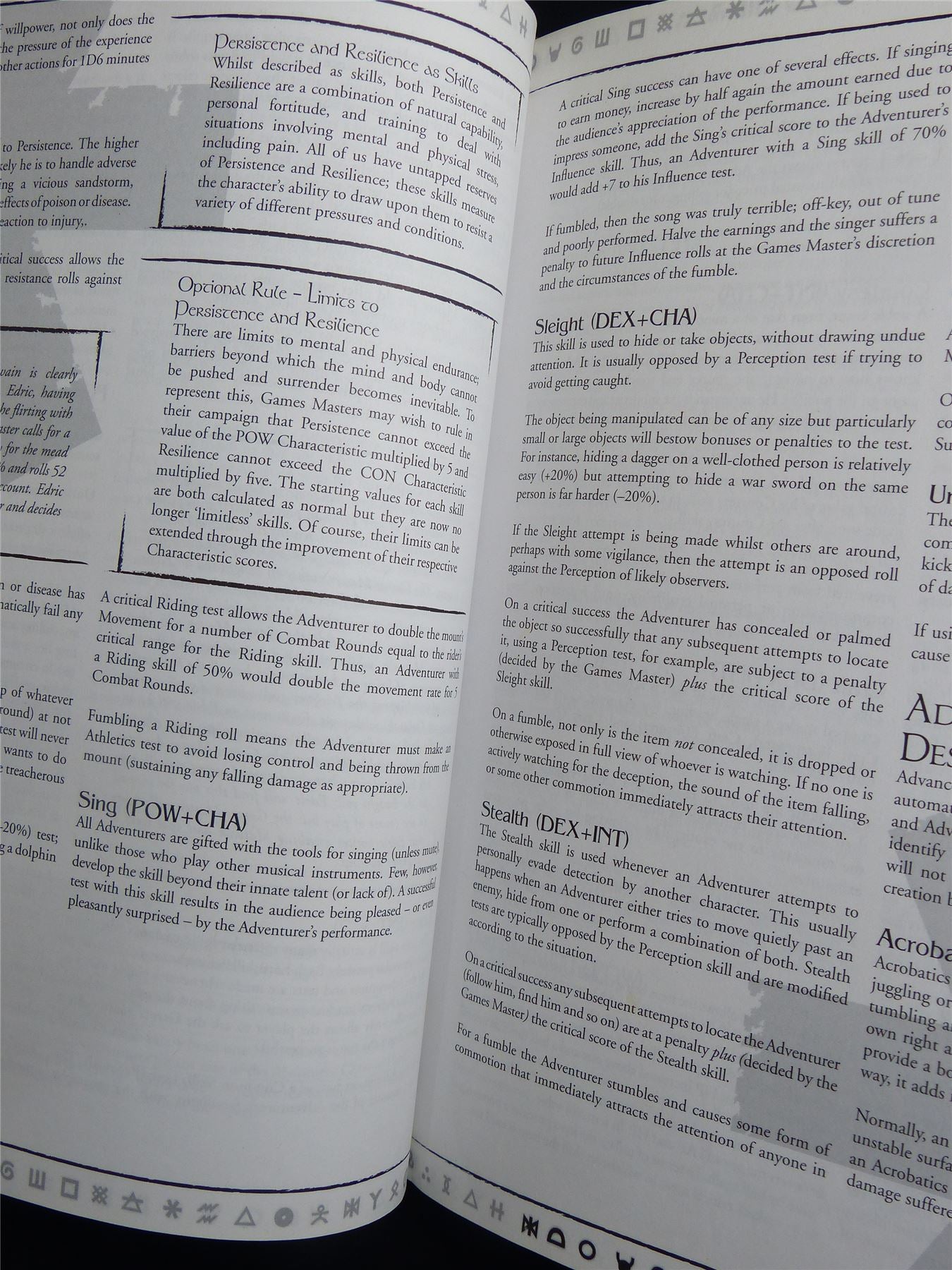RuneQuest II: Core Rulebook - Roleplaying Hardback #2MA
