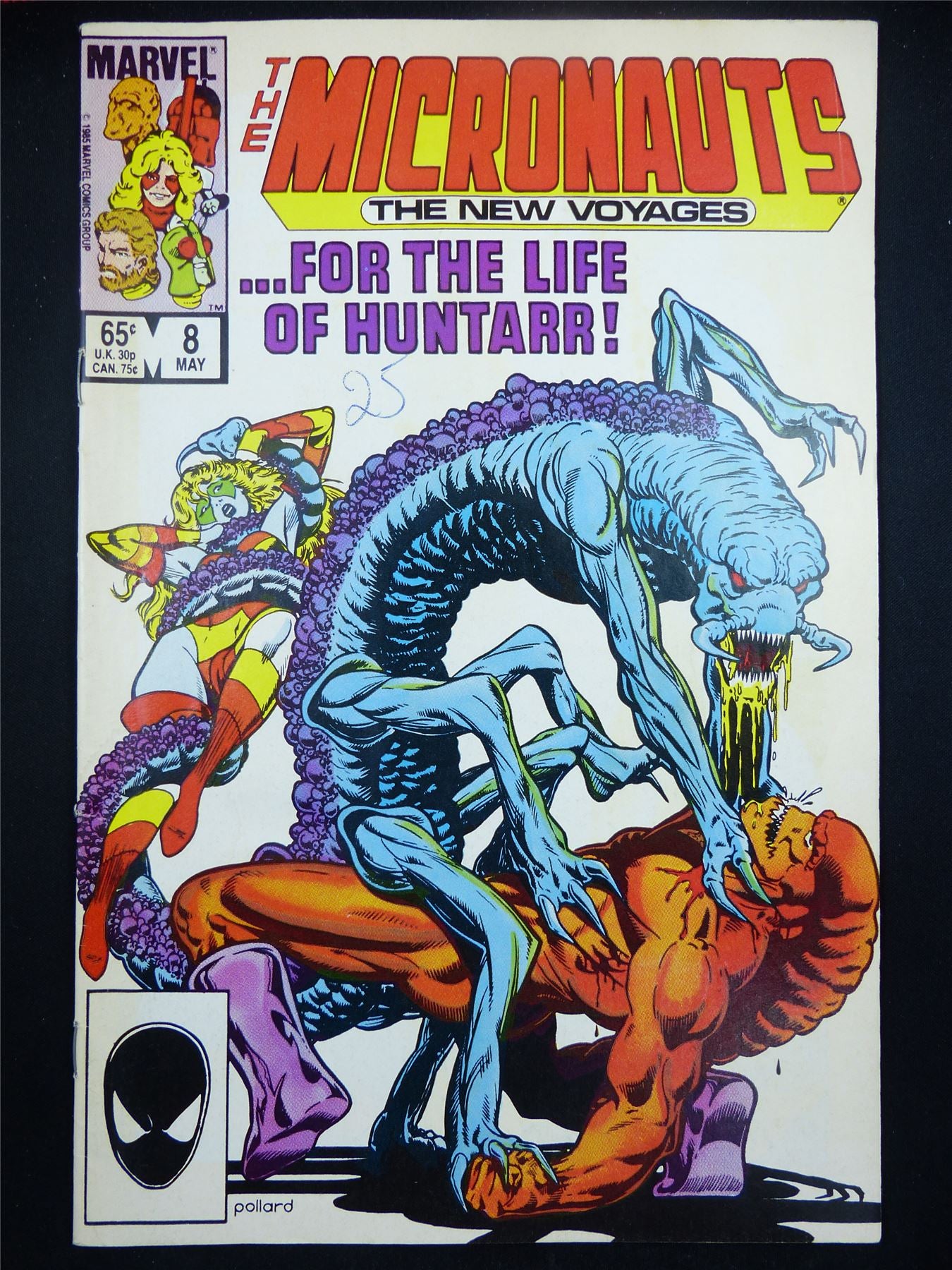 The MICRONAUTS: The New Voyages #8 - Marvel Comic #N3