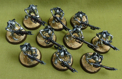 Necron Warriors painted - Necrons - Warhammer 40K #1B6