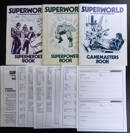Superworld: Superpowered Roleplaying Game Classic OOP #1XN