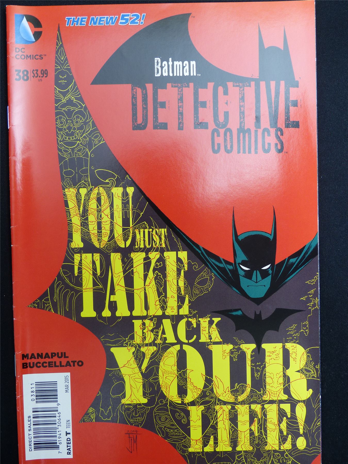 BATMAN: Detective Comics #38 new 52! - DC Comic #3QC