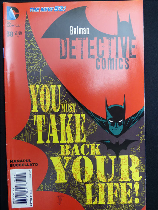 BATMAN: Detective Comics #38 new 52! - DC Comic #3QC