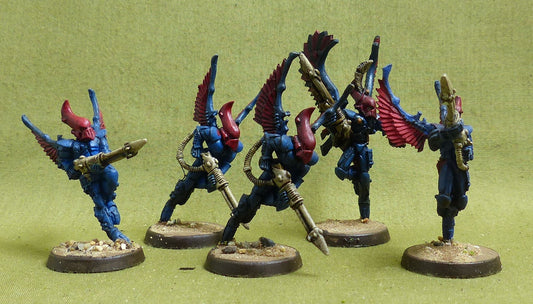 Swooping Hawks Finecast painted - Aeldari - Warhammer 40K #43F