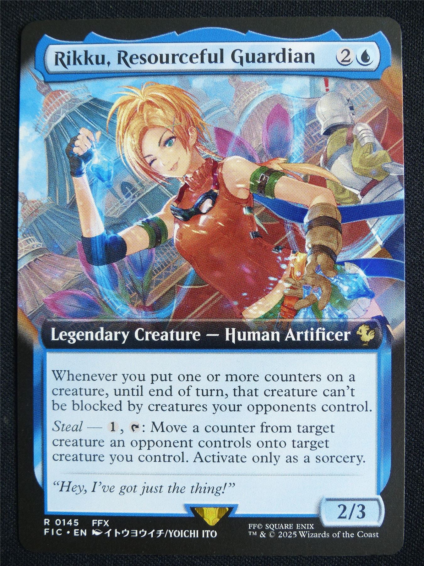 Rikku Resourceful Guardian Extended Art - FIC - Mtg Card #3JV