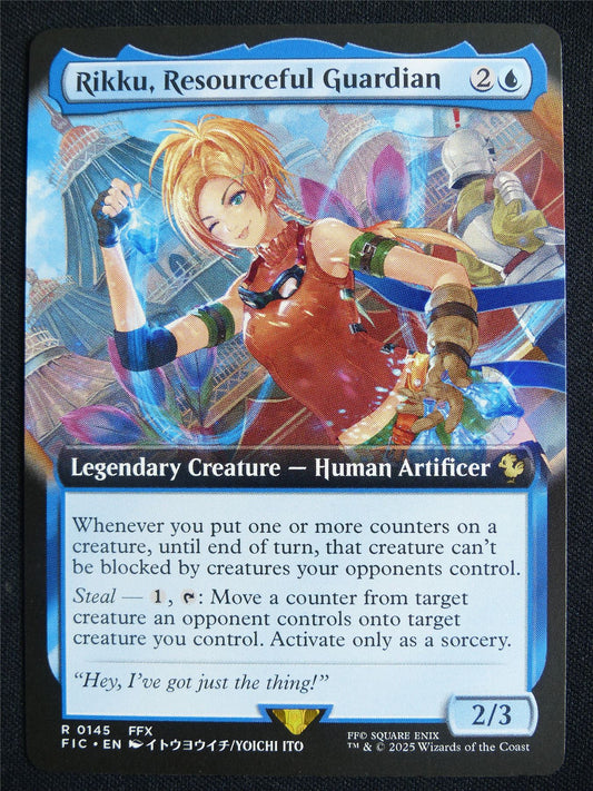 Rikku Resourceful Guardian Extended Art - FIC - Mtg Card #3JV