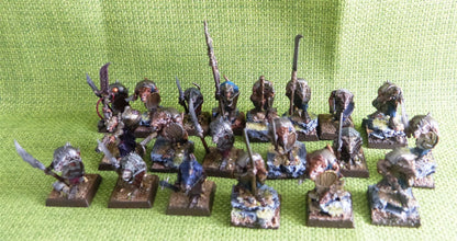 Skaven - Clan Rats - Painted x 20 - Warhammer AoS 40k #FJ