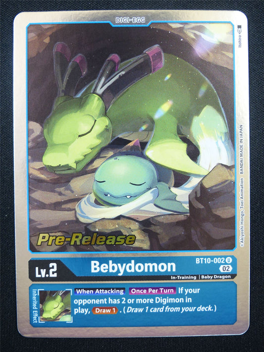 Bebydomon BT10-002 U Promo - Digimon Card #20T